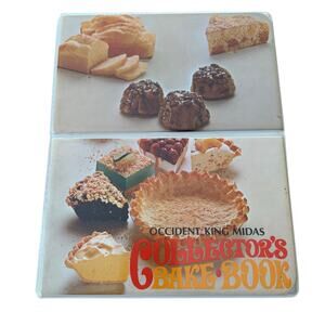 Occident King Midas Collectors Bake Book Self Standing Binder Recipes Cookbook